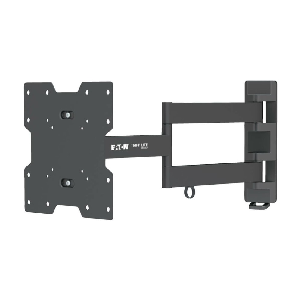 Tripp Lite Display TV Wall Monitor Mount Arm Swivel/Tilt 14in to 42in TVs / EA / Flat-Screens - Bracket - for flat panel - steel - black - screen size: 17in-42in - wall-mountable