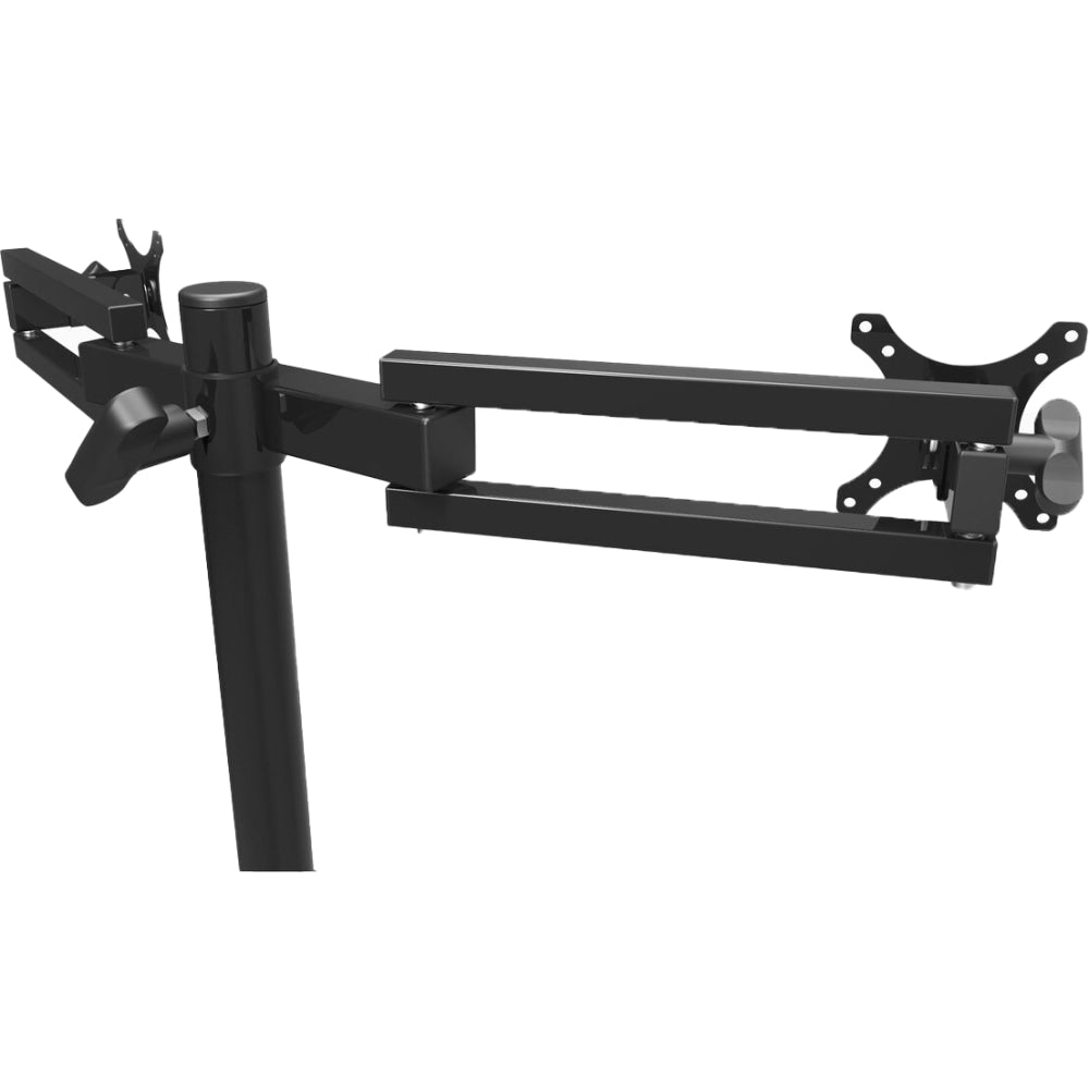 VersaDesk 24in Heavy-Duty Dual Monitor Arm, Black