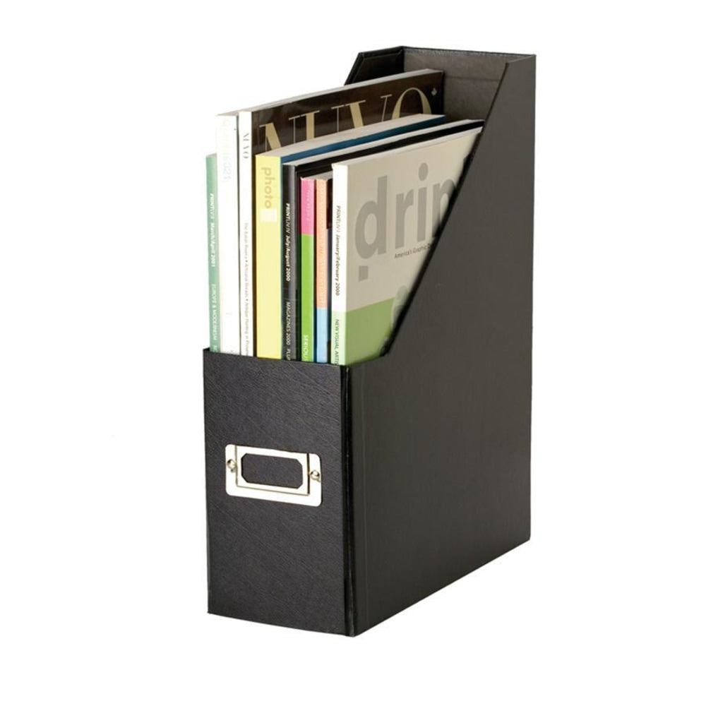 Snap-N-Store Magazine Holder, Letter Size, Black