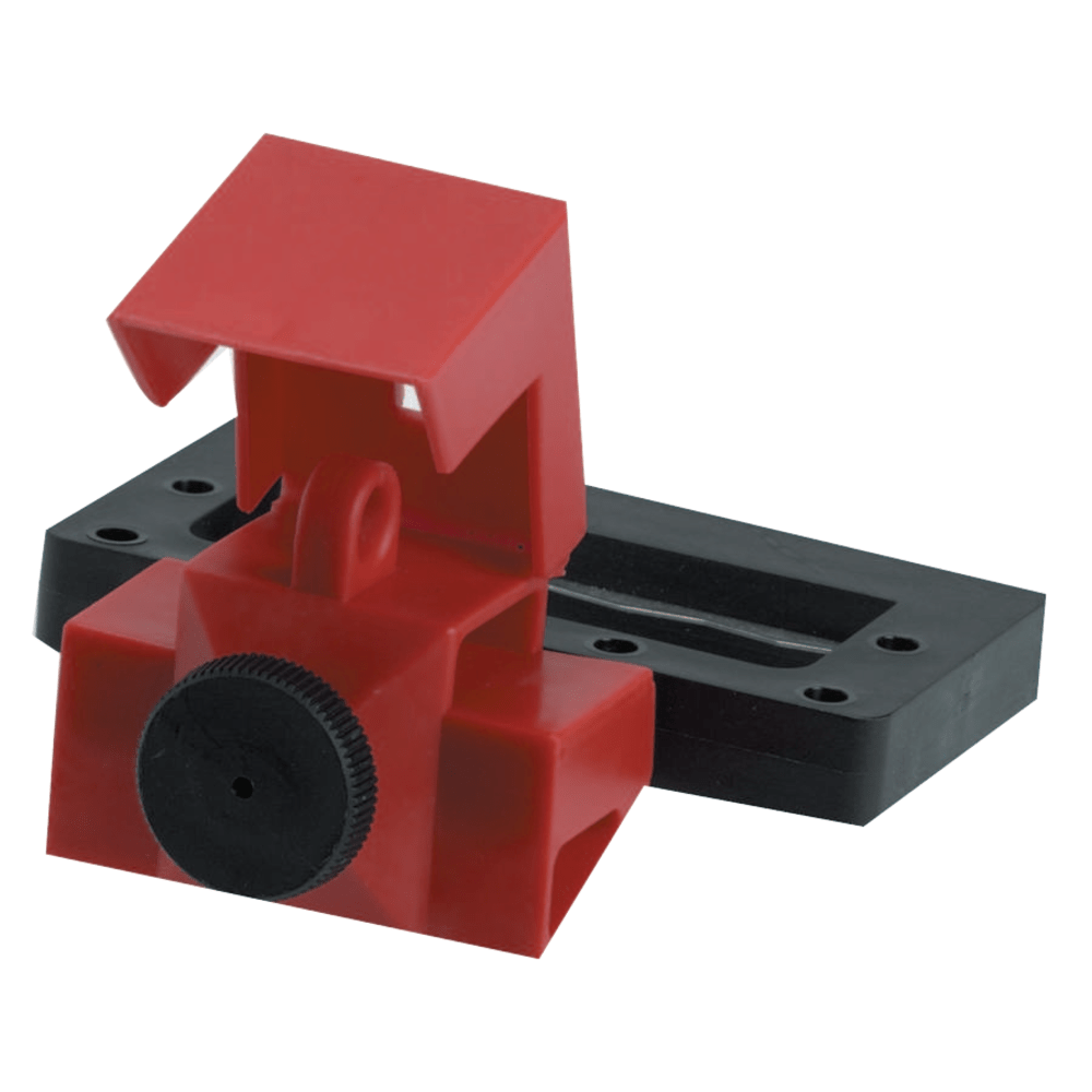 Oversized Breaker Lockout Devices, 480/600V, Red