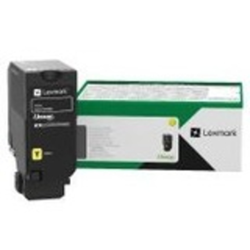 Lexmark Unison Original Laser Toner Cartridge - Yellow Pack - 12500 Pages