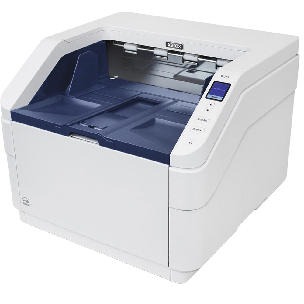 Xerox XW110-A ADF Scanner - 600 dpi Optical - 24-bit Color - 120 ppm (Mono) - 120 ppm (Color) - Duplex Scanning - USB