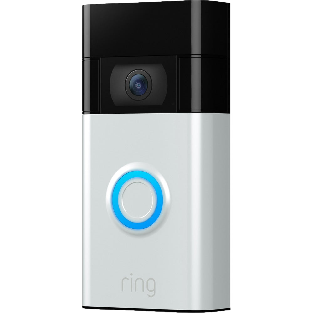 Ring HD Video Doorbell, Satin Nickel, 6022381