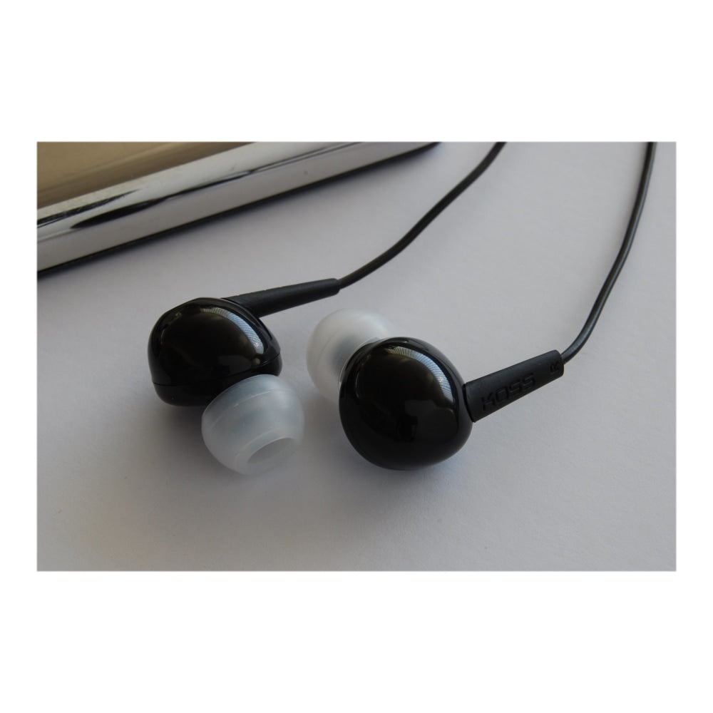 Koss KEB6i - Earphones with mic - in-ear - wired - 3.5 mm jack - black