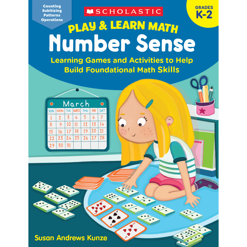 Scholastic Play & Learn Math: Number Sense, Grades K To 2nd