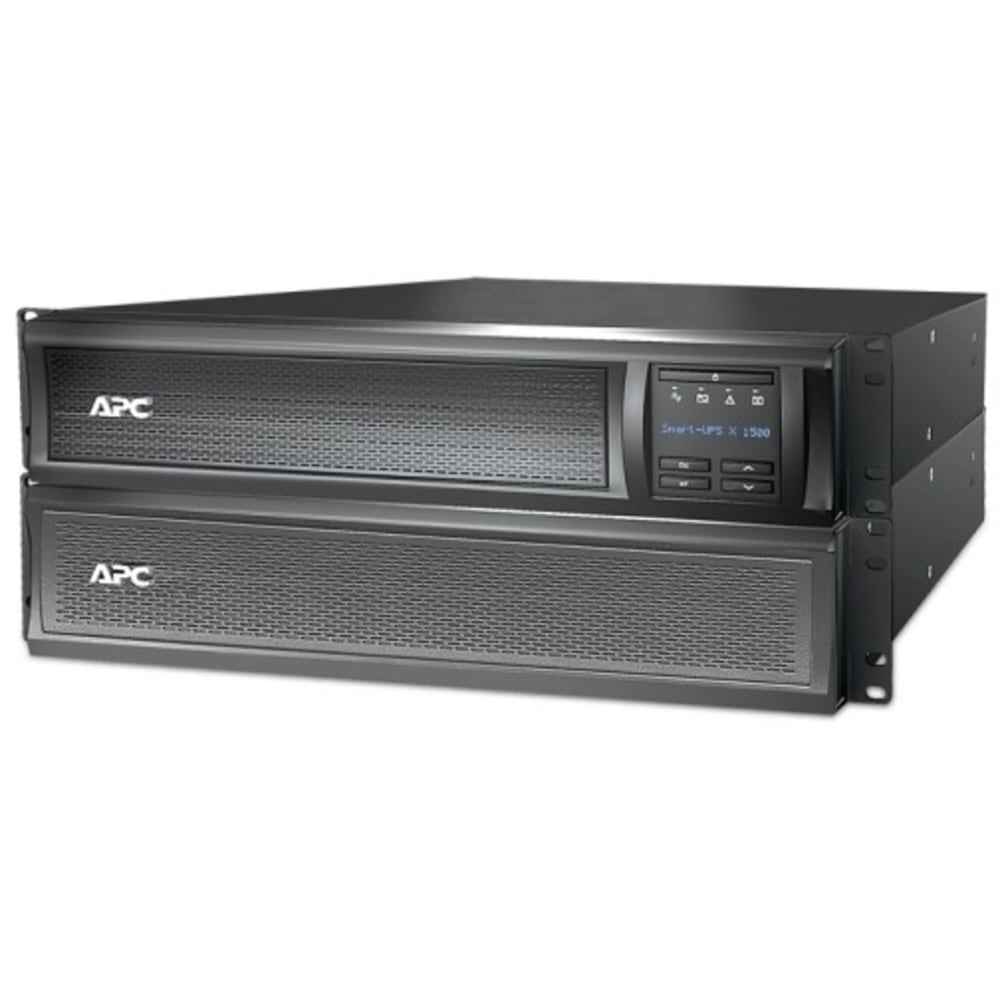 APC by Schneider Electric Smart-UPS SMX1500RMI2UNC 1500 VA Tower/Rack Mountable UPS - 2U Rack-mountable - 3 Hour Recharge - 6 Minute Stand-by - 230 V AC Output - Sine Wave - Serial Port - USB