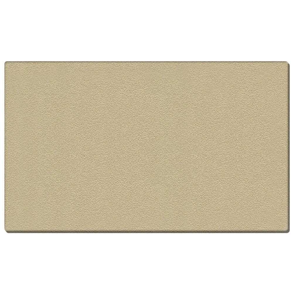 Ghent Non-Magnetic Fiber Bulletin Board, Vinyl, 4ft x 12ft, Caramel, Vinyl Frame