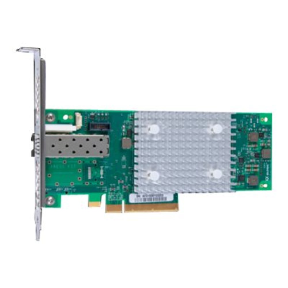 HPE StoreFabric SN1600Q 32Gb Single Port - Host bus adapter - PCIe 3.0 x8 low profile - 32Gb Fibre Channel x 1 - for Apollo 4200 Gen10; ProLiant DL325 Gen10, XL170r Gen10, XL190r Gen10, XL270d Gen10