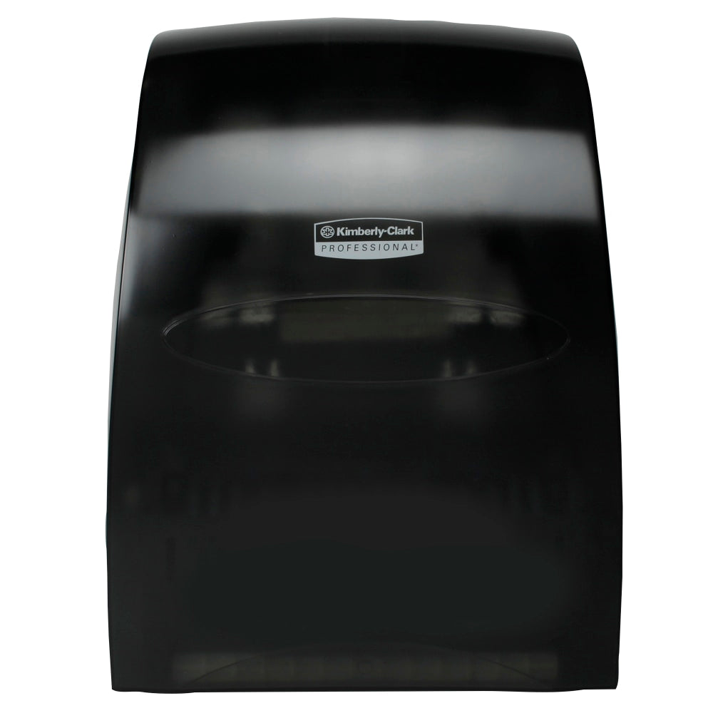 Kimberly-Clark Professional Sanitouch Manual Touchless Hard-Roll Paper Towel Dispenser, Black