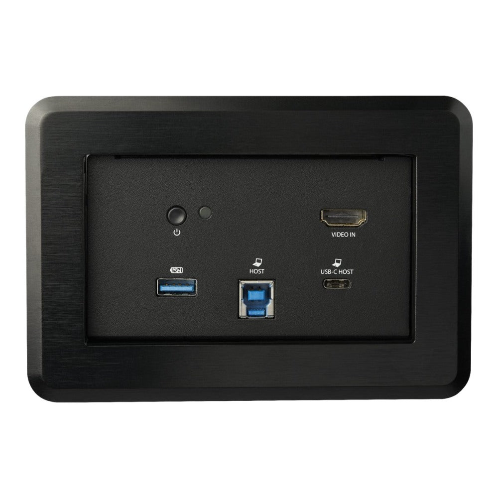 StarTech.com Conference Room Docking Station, Universal Laptop Dock, 4K HDMI, 60W Power Delivery, USB Hub, GbE, Audio