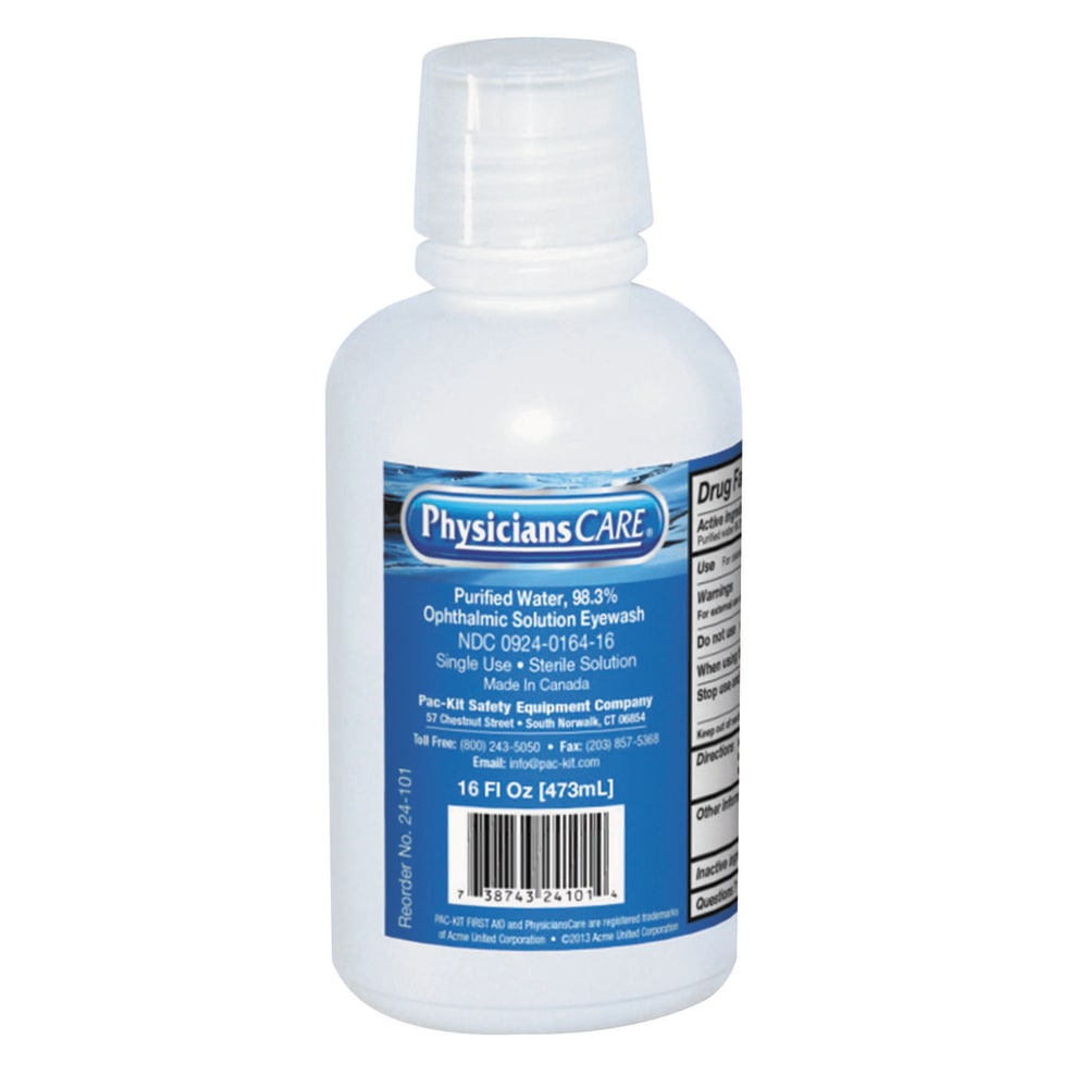 Eye Flush Bottles, 16 oz