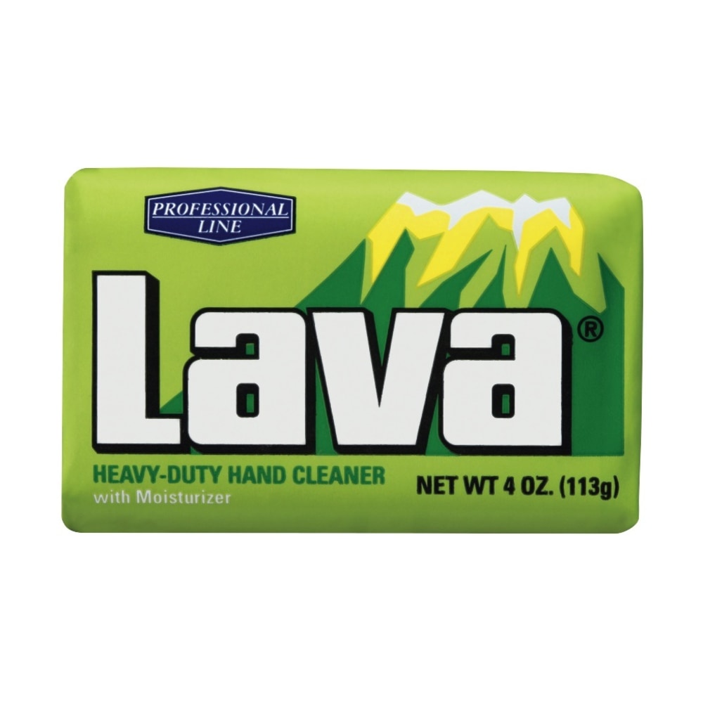 Lava Solid Hand Soap, Unscented, 4 Oz, Carton Of 48 Bars