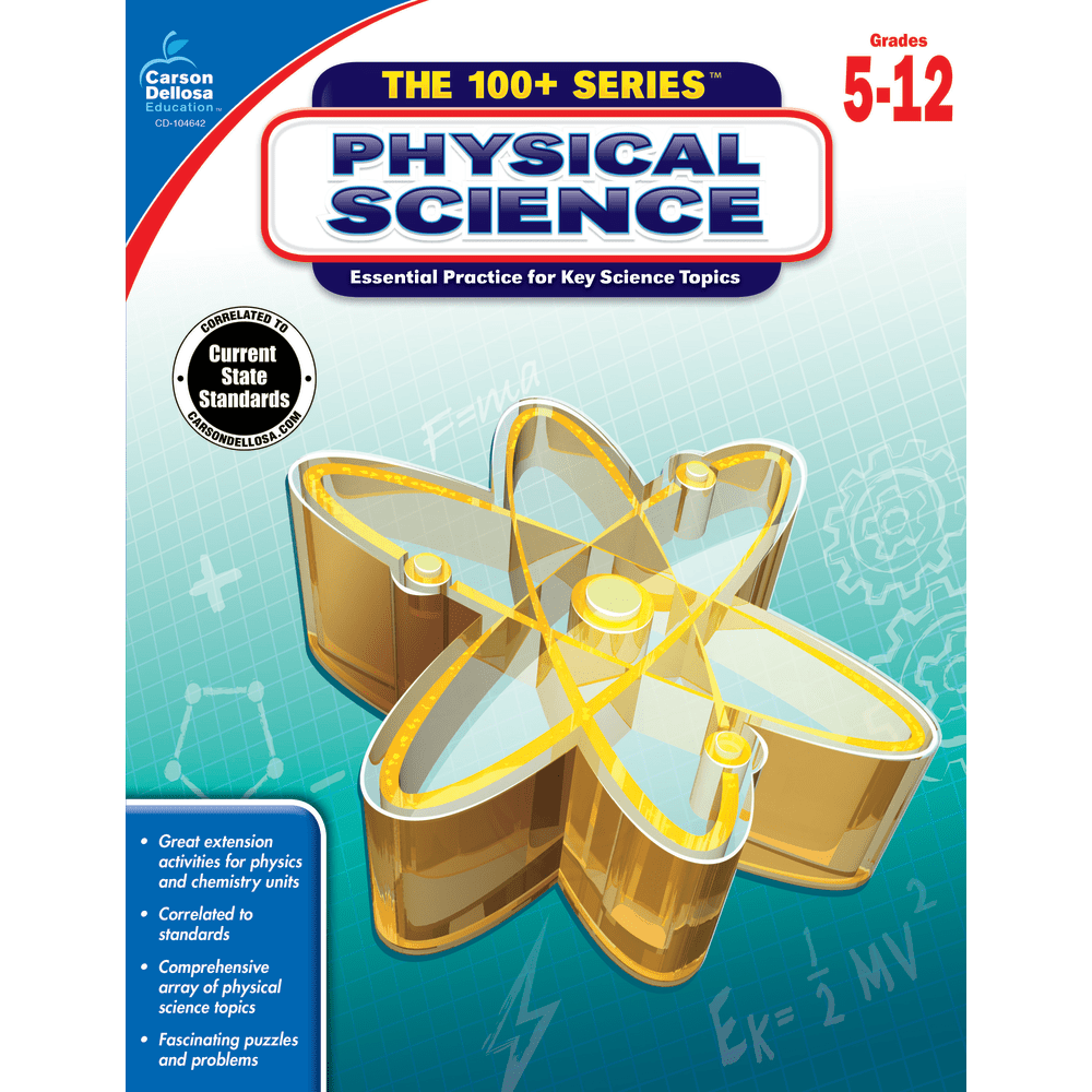 Carson-Dellosa Physical Science Workbook, Grades 5-12