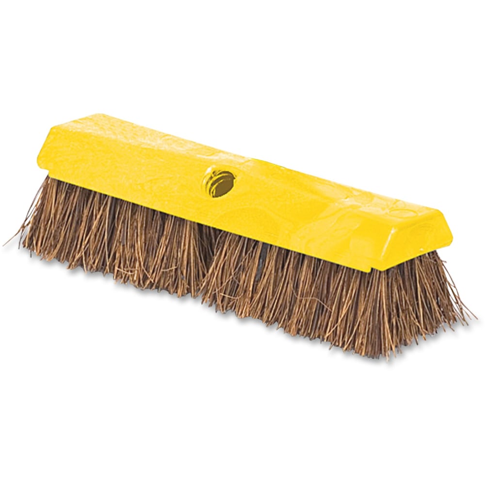 Rubbermaid Rugged Deck Brush, Yellow