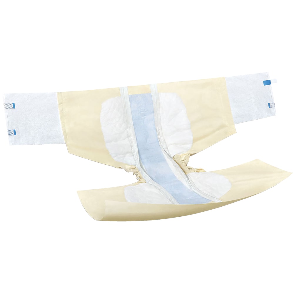 Baribrief Bariatric Disposable Briefs, 65 - 94in, Beige, 8 Briefs Per Bag, Case Of 4 Bags