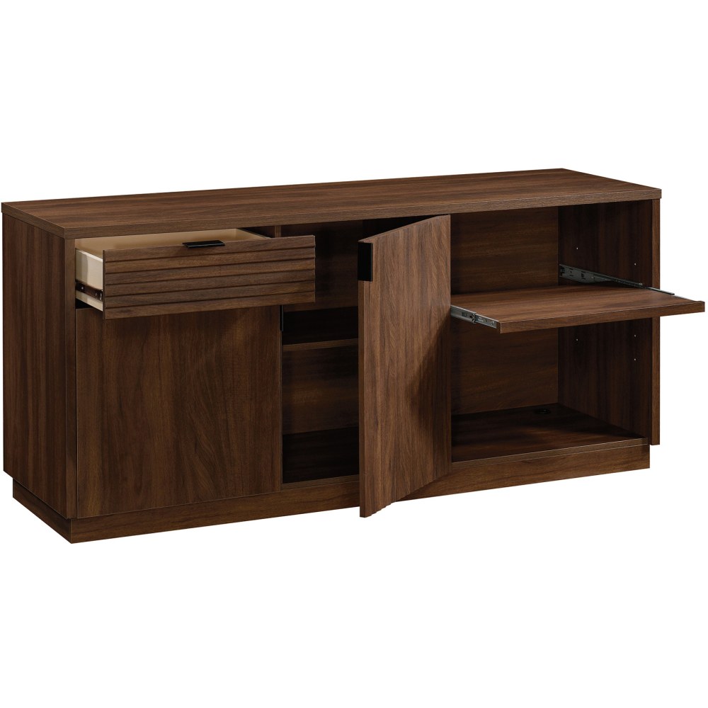 Sauder Englewood 65inW Office Credenza, Spiced Mahogany