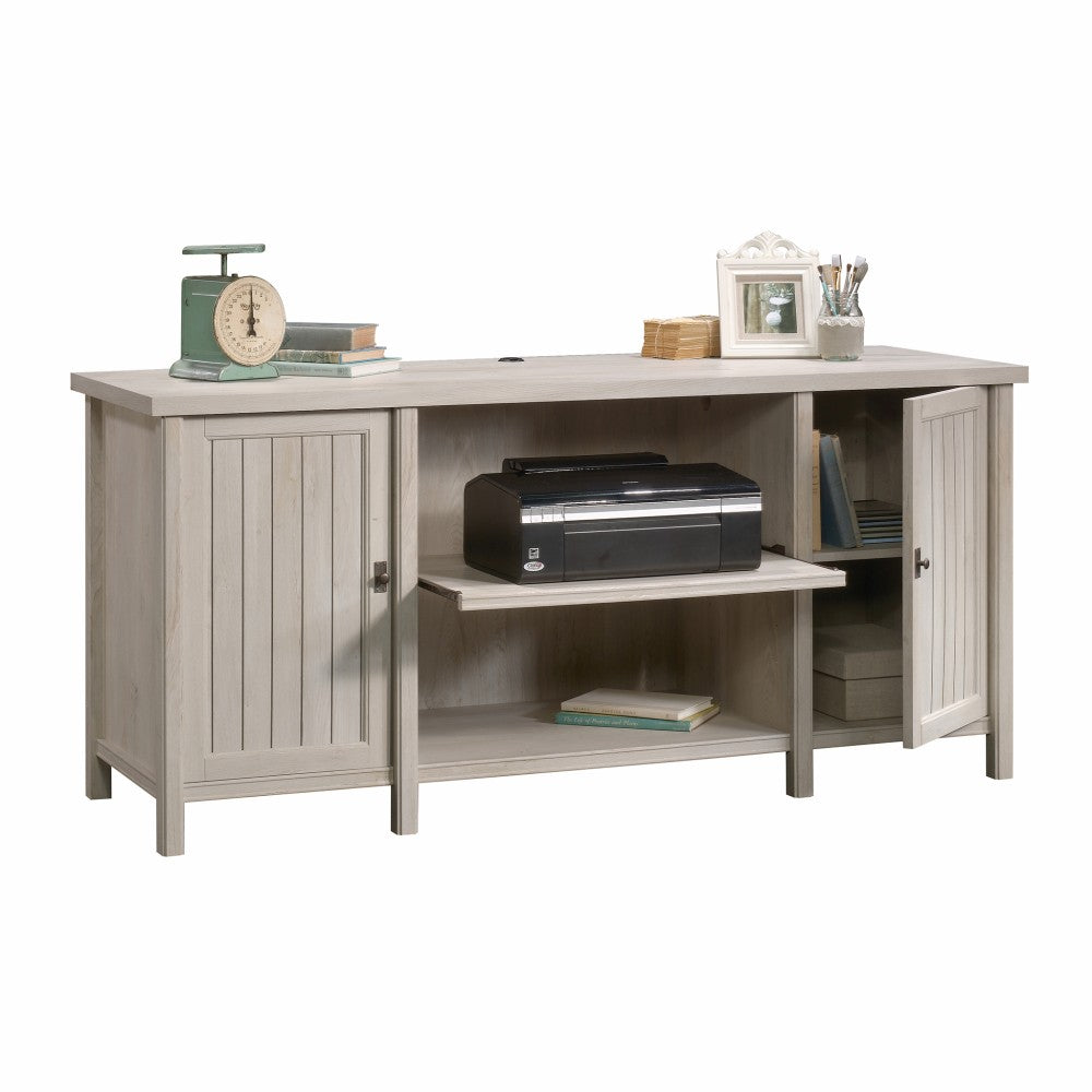 Sauder Costa Credenza, Chalked Chestnut