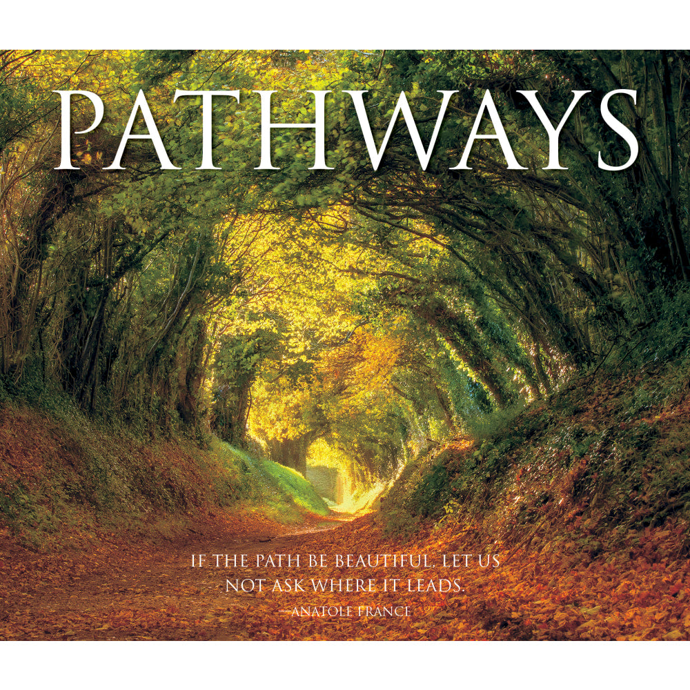 Willow Creek Press 6in x 7in Hardcover Gift Book, Pathways