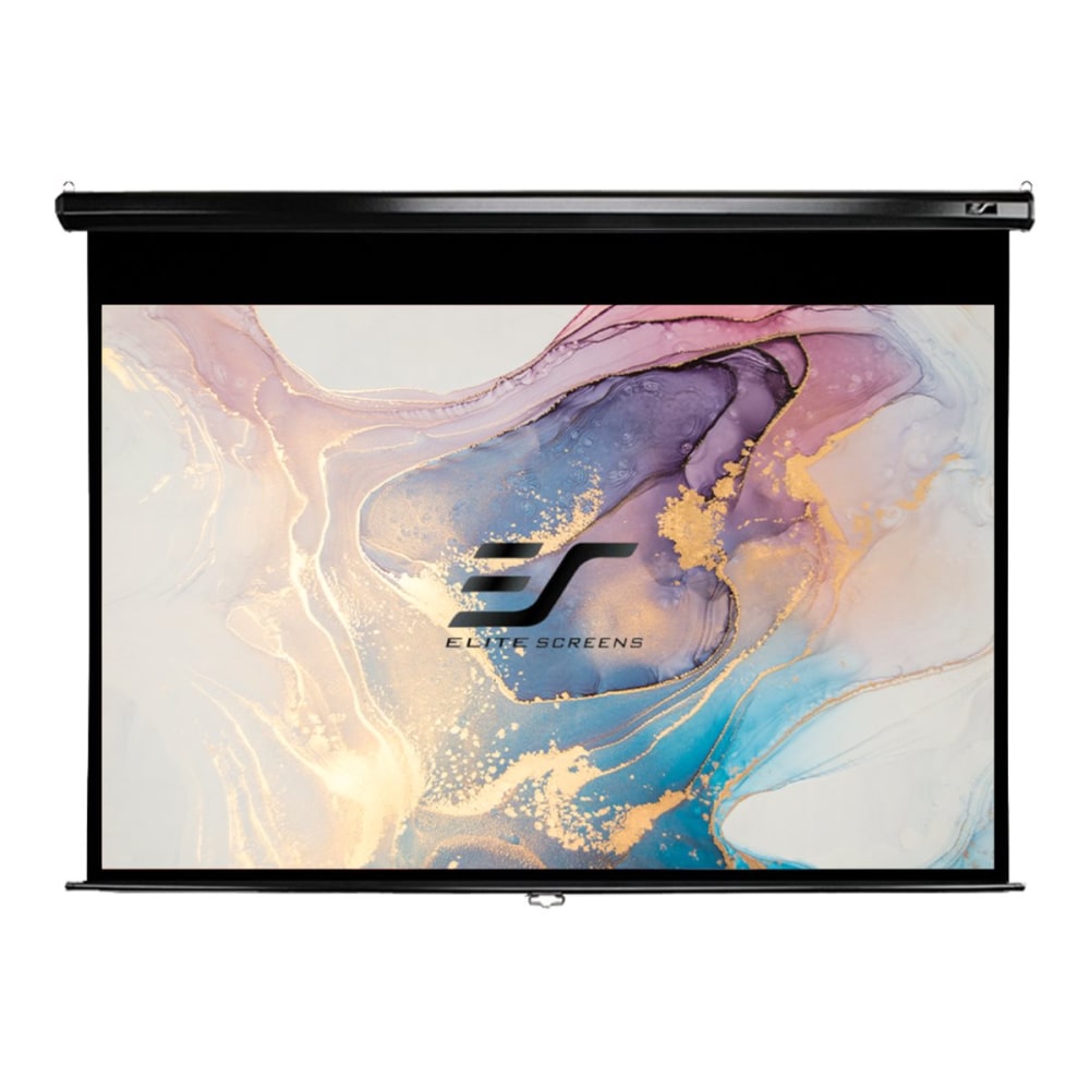 Elite Screens Manual Series M92UWH - Projection screen - 92in (92.1 in) - 16:9 - Matte White