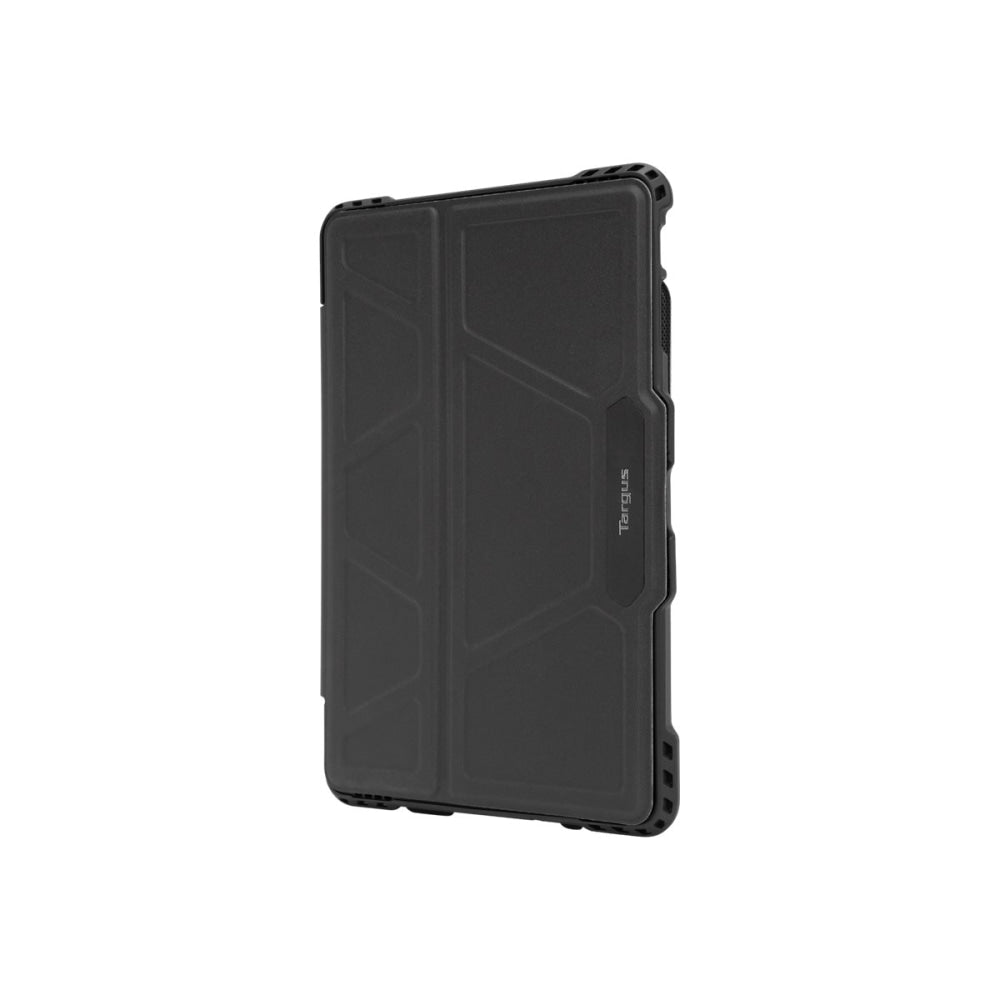 Targus Pro-Tek Rotating - Flip cover for tablet - rugged - polyurethane, faux leather - black - for Samsung Galaxy Tab S4 (10.5 in)