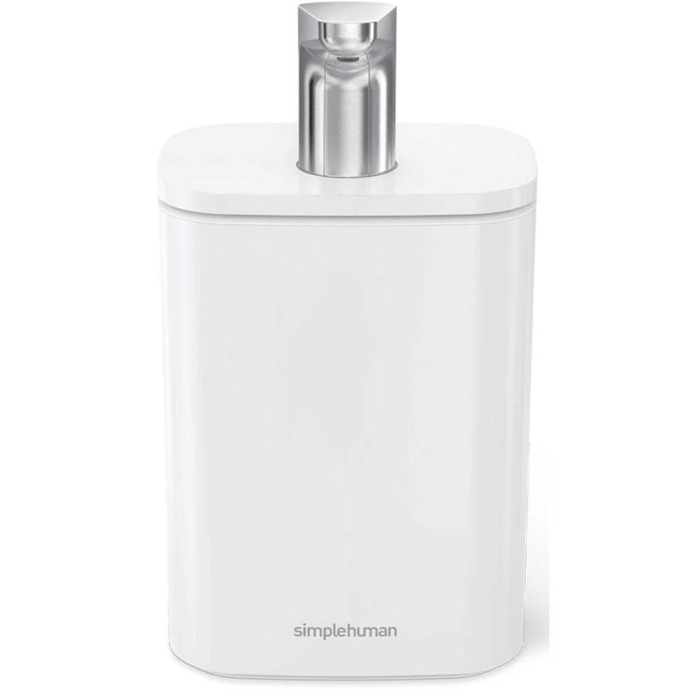 simplehuman Liquid Soap And Hand Sanitizer Pulse Pump, 16 Oz, White