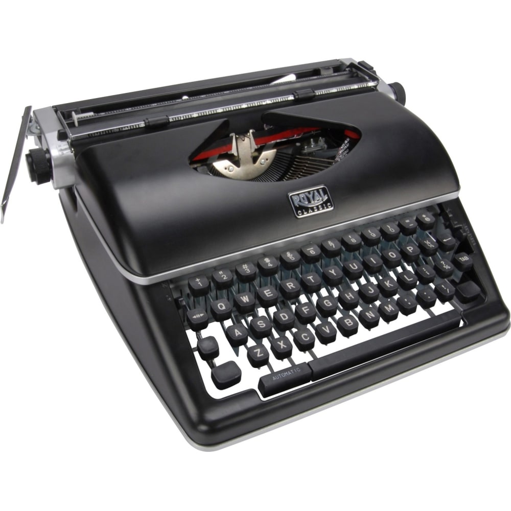 Royal Classic Manual Typewriter - 11in Print Width - Line Spacing, Margin Setting, Tab Position