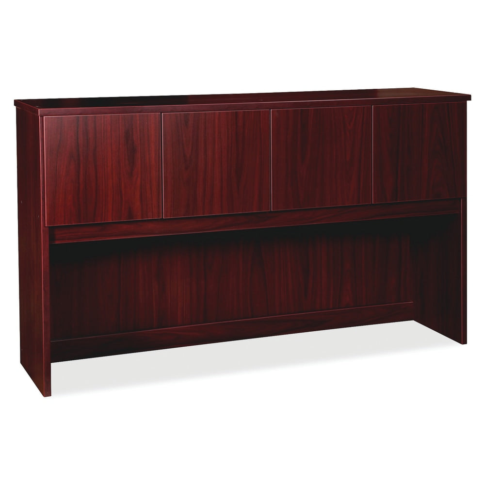 Lorell Prominence 2.0 Hutch, 66inW, Mahogany