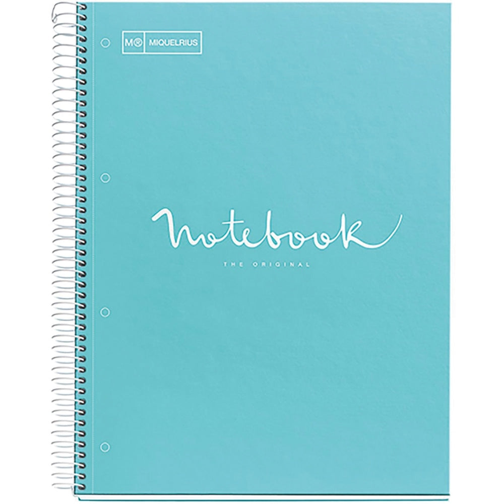 Roaring Spring Fashion Tint Wirebound Notebook, 8 1/2in x 11in, 1 Subject, Teal