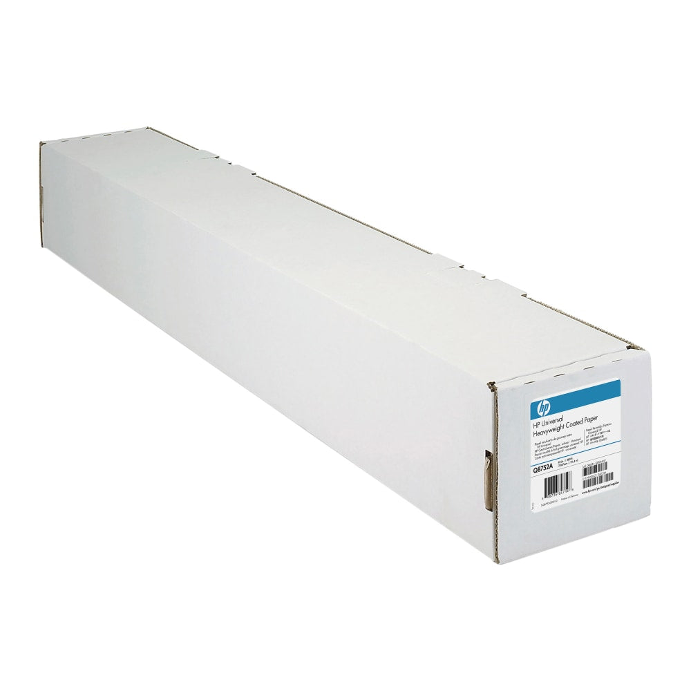 HP Q1412B Universal Heavyweight Coated Wide Format Roll, 24in x 100ft, 32 Lb