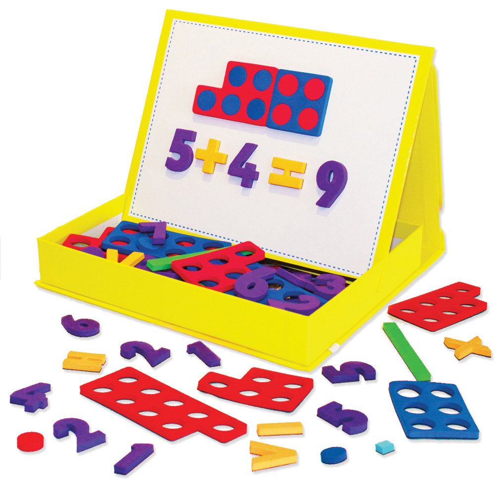 Junior Learning Rainbow Magnetic Numbers, Assorted Colors, Grades K-4