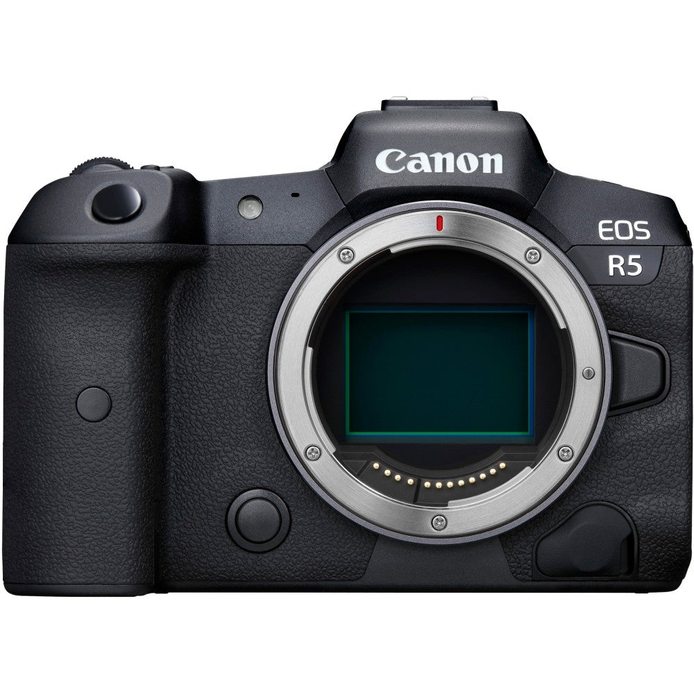 Canon EOS R5 47.1 Megapixel Mirrorless Camera Body Only - Autofocus - 3.2in Touchscreen LCD - 8192 x 5464 Image - 8192 x 4320 Video - HD Movie Mode - Wireless LAN