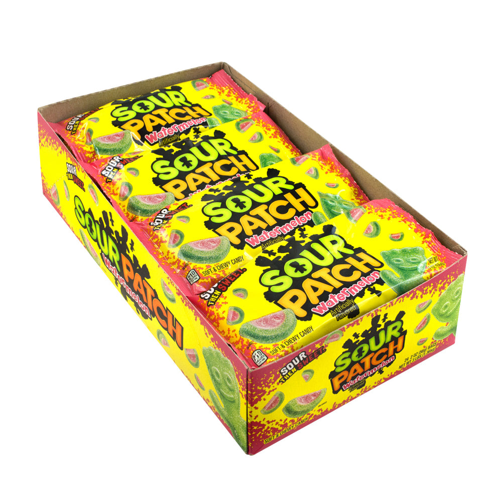 Sour Patch Kids Watermelon, 2 Oz, Box Of 24 Pouches