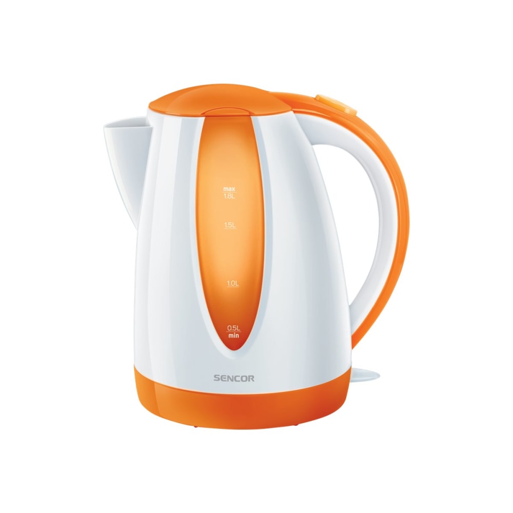 Sencor SWK1810WH Simple Electric Kettle, 1.8 Liter, Orange