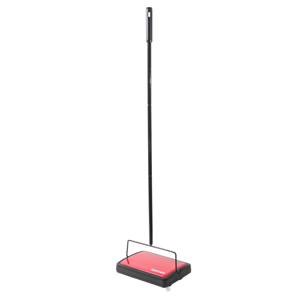 Sanitaire SC200A Commercial Manual Sweeper, Red/Black