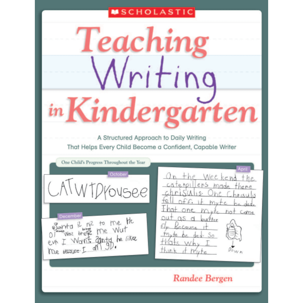 Scholastic Teaching Writing In Kindergarten