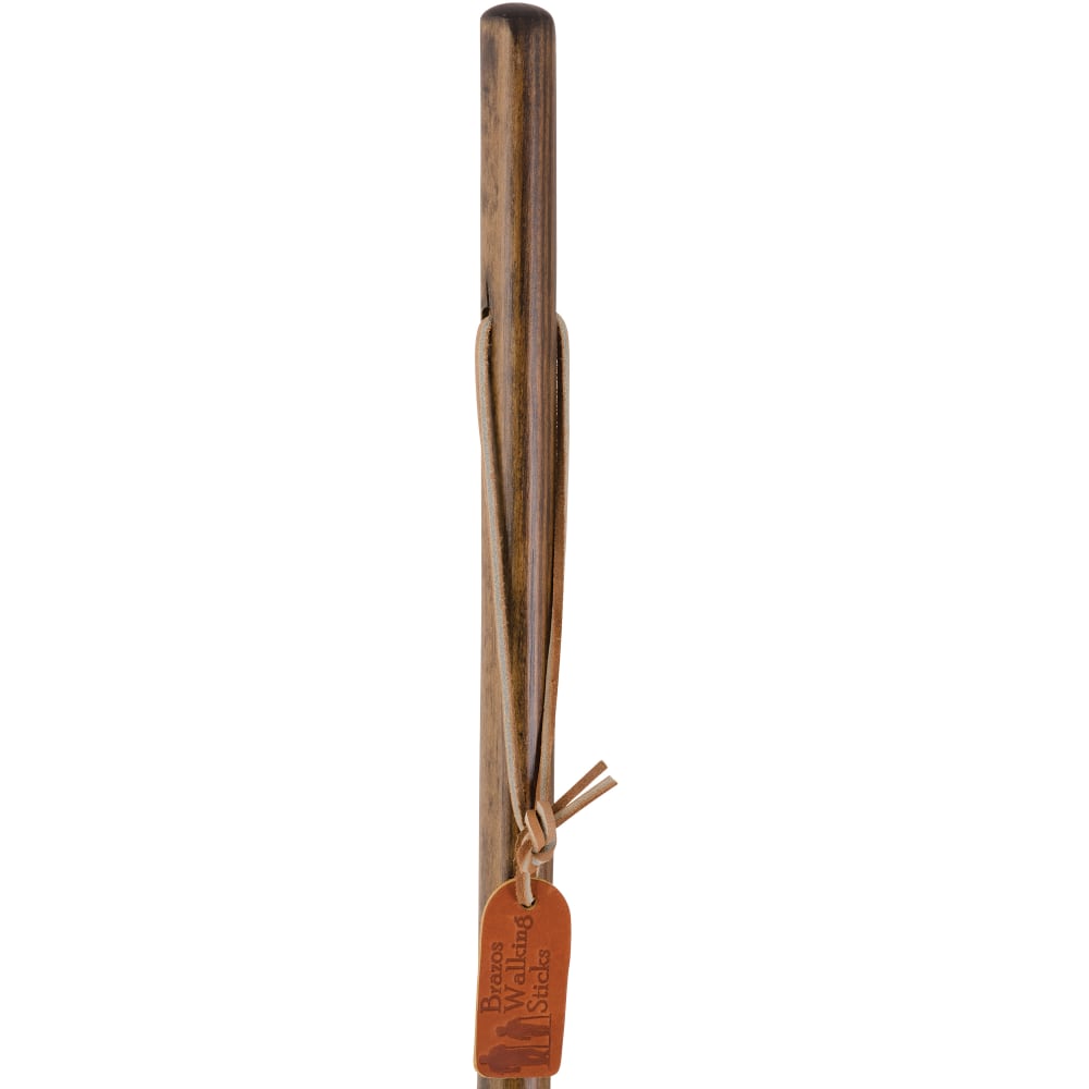 Brazos Walking Sticks Free Form Pine Walking Stick, 55in, Brown