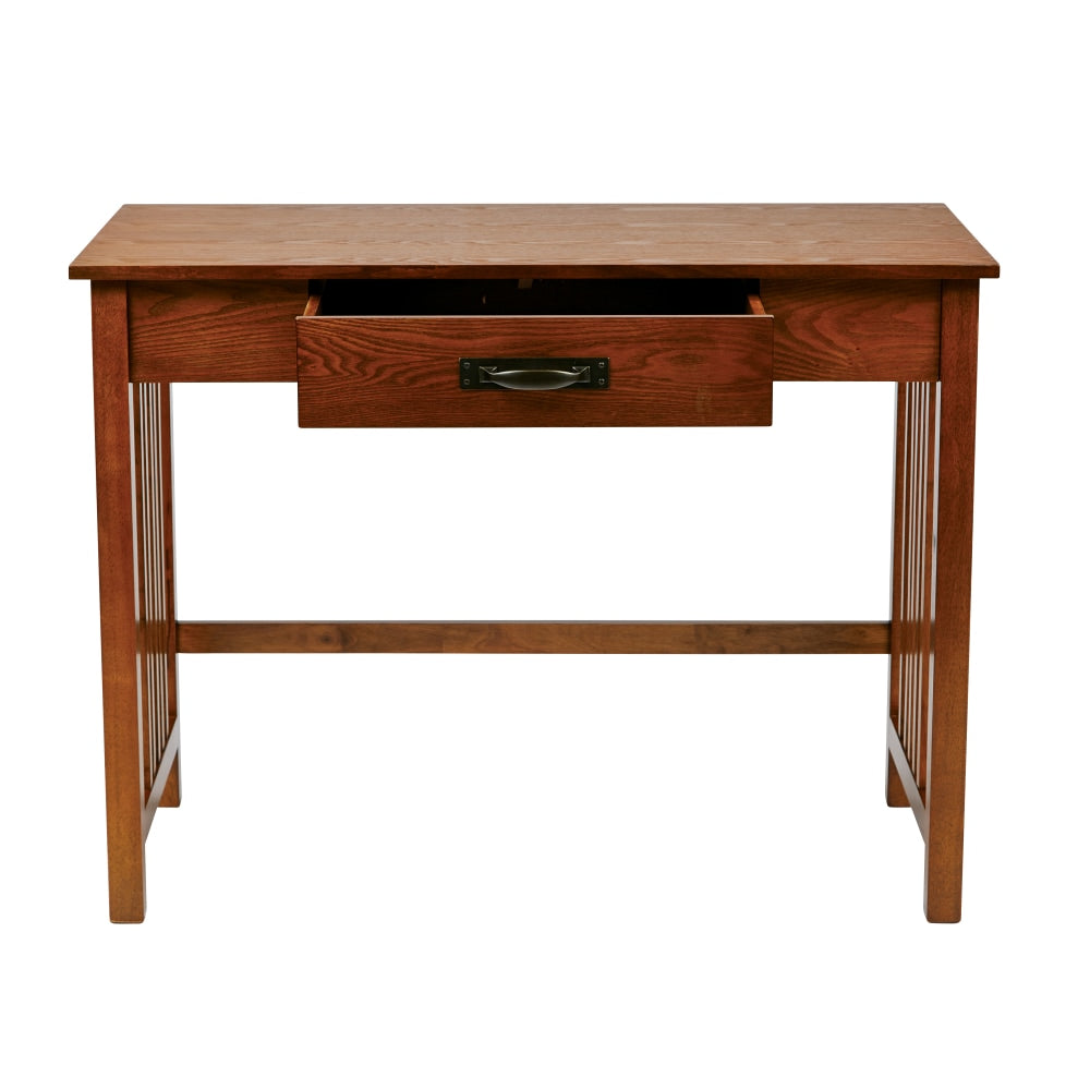 Office Star Sierra 40inW Writing Desk, Ash