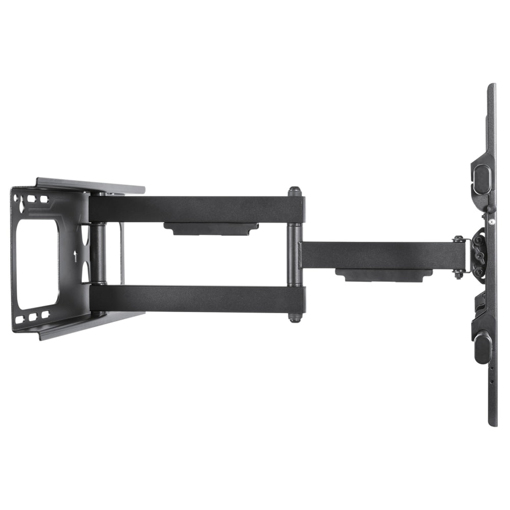 BLACK+DECKER Full-Motion Large Flat-Panel Mount For 40in to 86in TVs, 2.8inH x 10.5inW x 16.5inD, Black