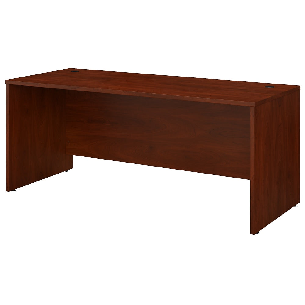 Bush Business Furniture Studio C 72inW Office Computer Desk, Hansen Cherry, Standard Delivery