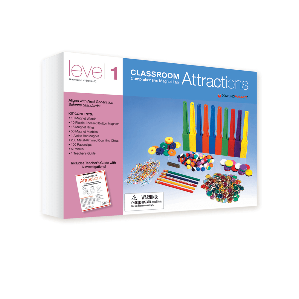 Dowling Magnets Classroom Attractions Kit, Level 1, Grades Pre-K - 2