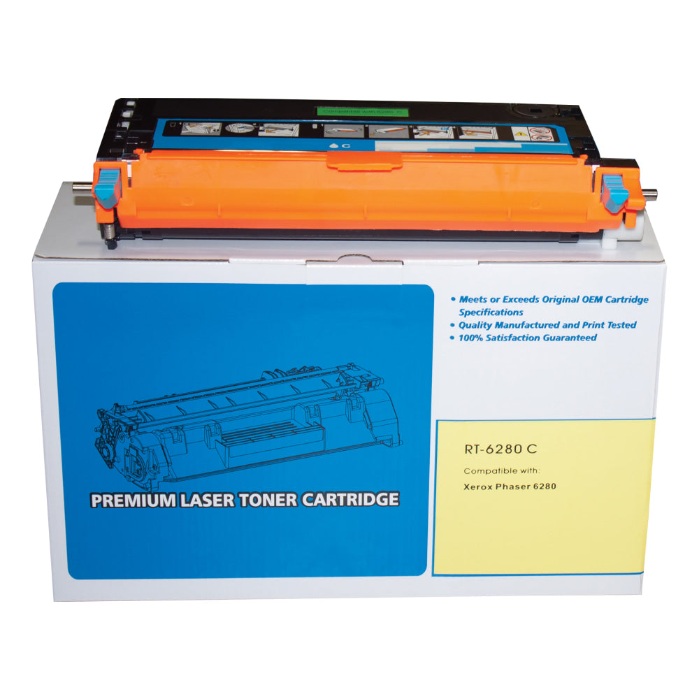 Reliance Remanufactured Cyan Toner Cartridge Replacement For Xerox 106R01392