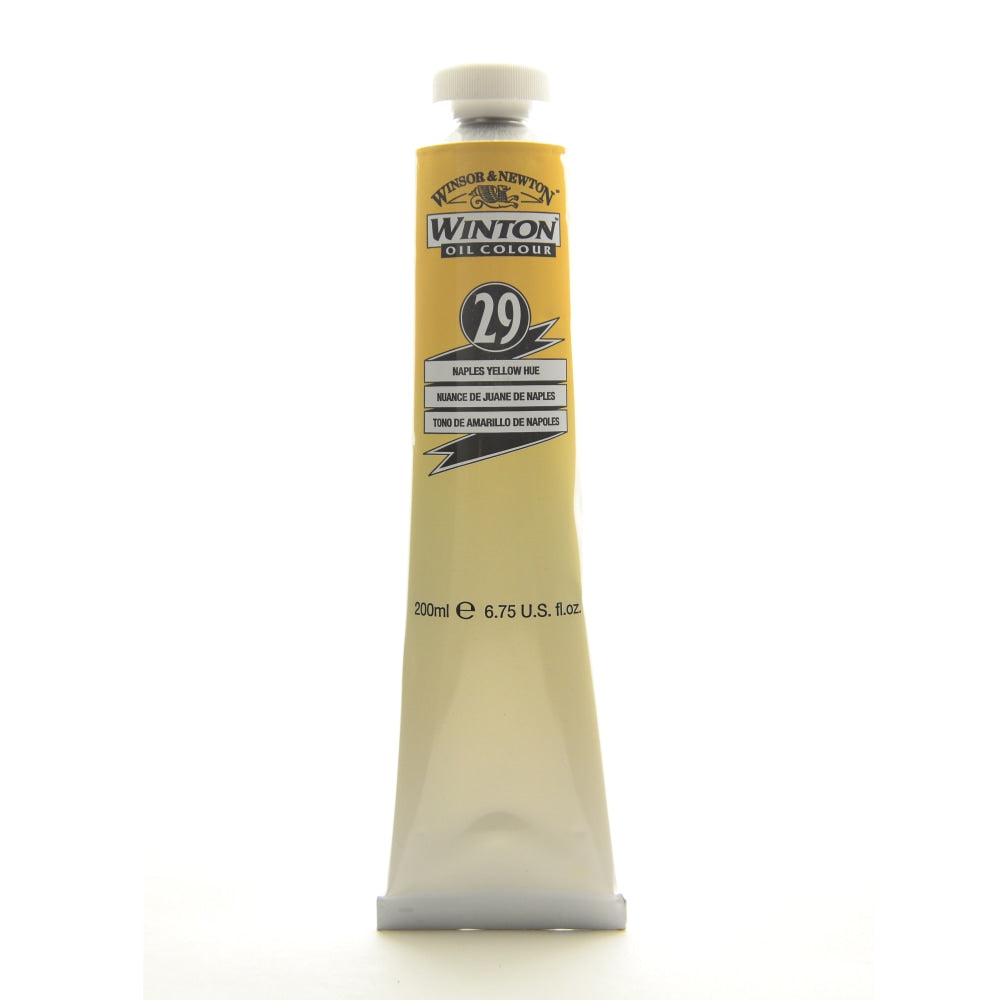 Winsor & Newton Winton Oil Colors, 200 mL, Naples Yellow Hue, 29