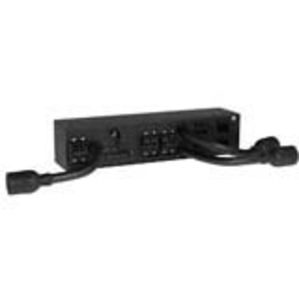 Liebert MPH2 Metered Outlet Switched Rack Mount PDU - 30A, 208/120V, Three-Phase 8 Outlets (2 C13 + 6 C19), 208V, L21-30, Horizontal 1U/2U"