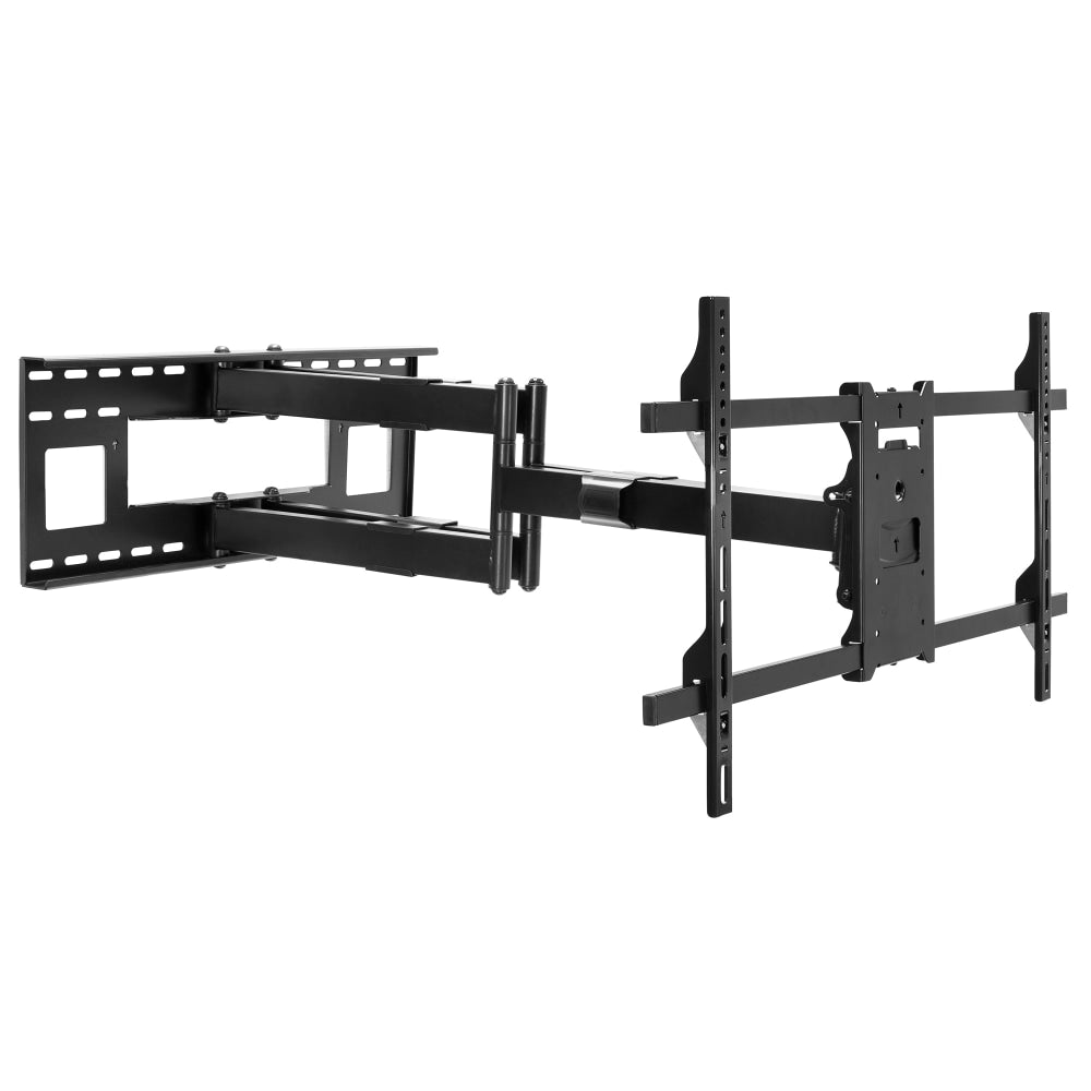 Mount-It! MI-392 Dual Arm TV Wall Mount For Screens 42 - 90in, 12inH x 37-1/2inW x 4inD, Black