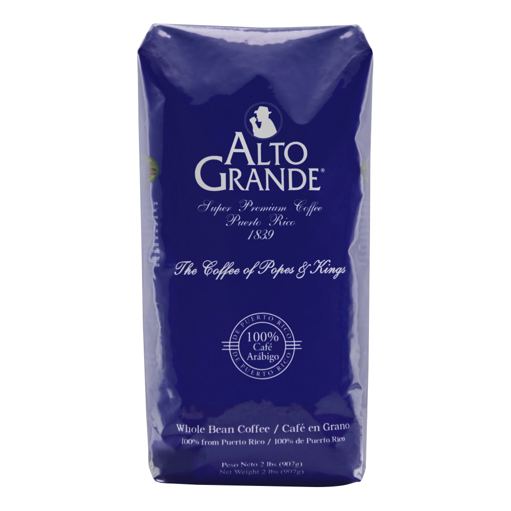 Alto Grande Whole Coffee, Medium-Dark Roast, 2 Lb Per Bag