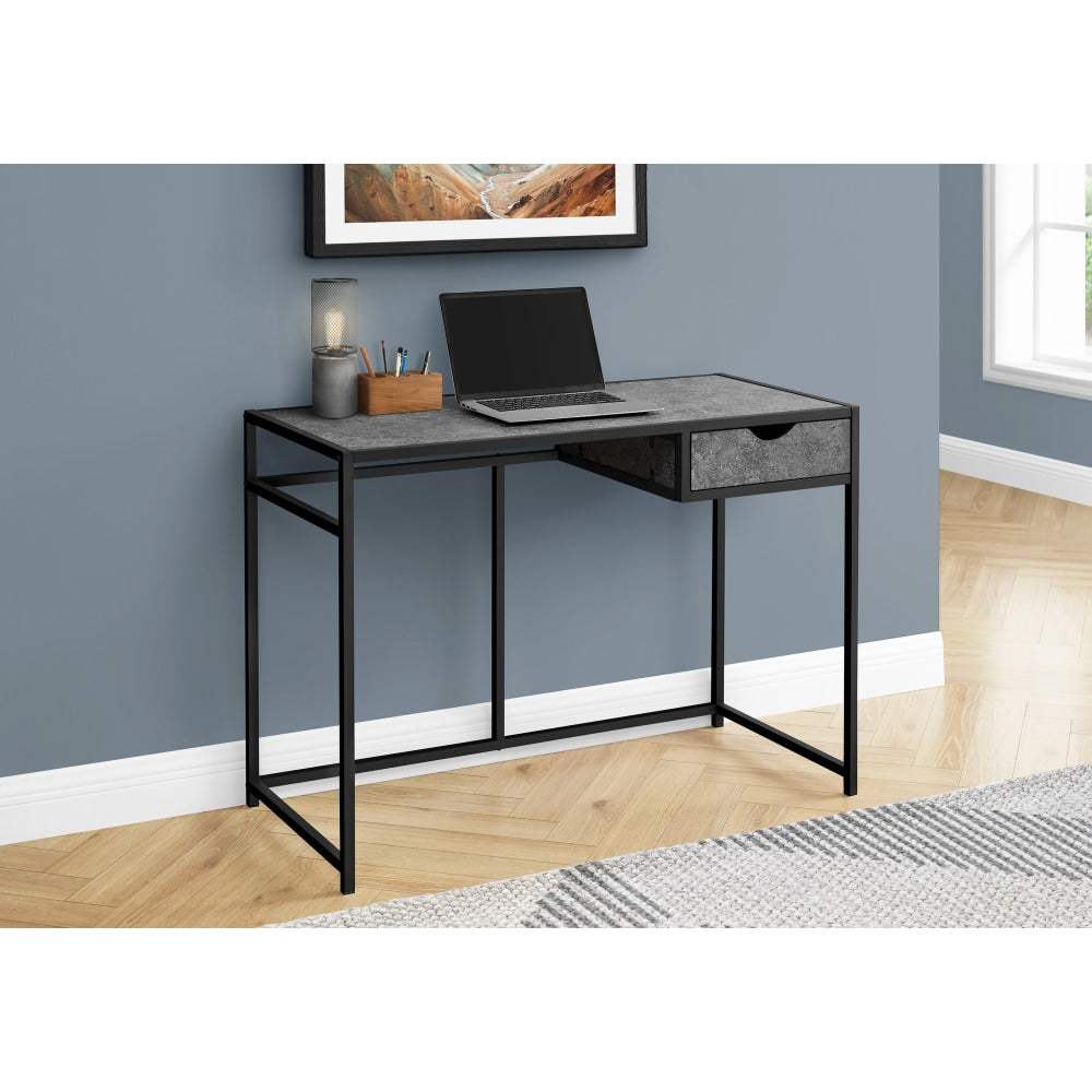 Monarch Specialties Riva 43inW Computer Desk, Gray, I 7573