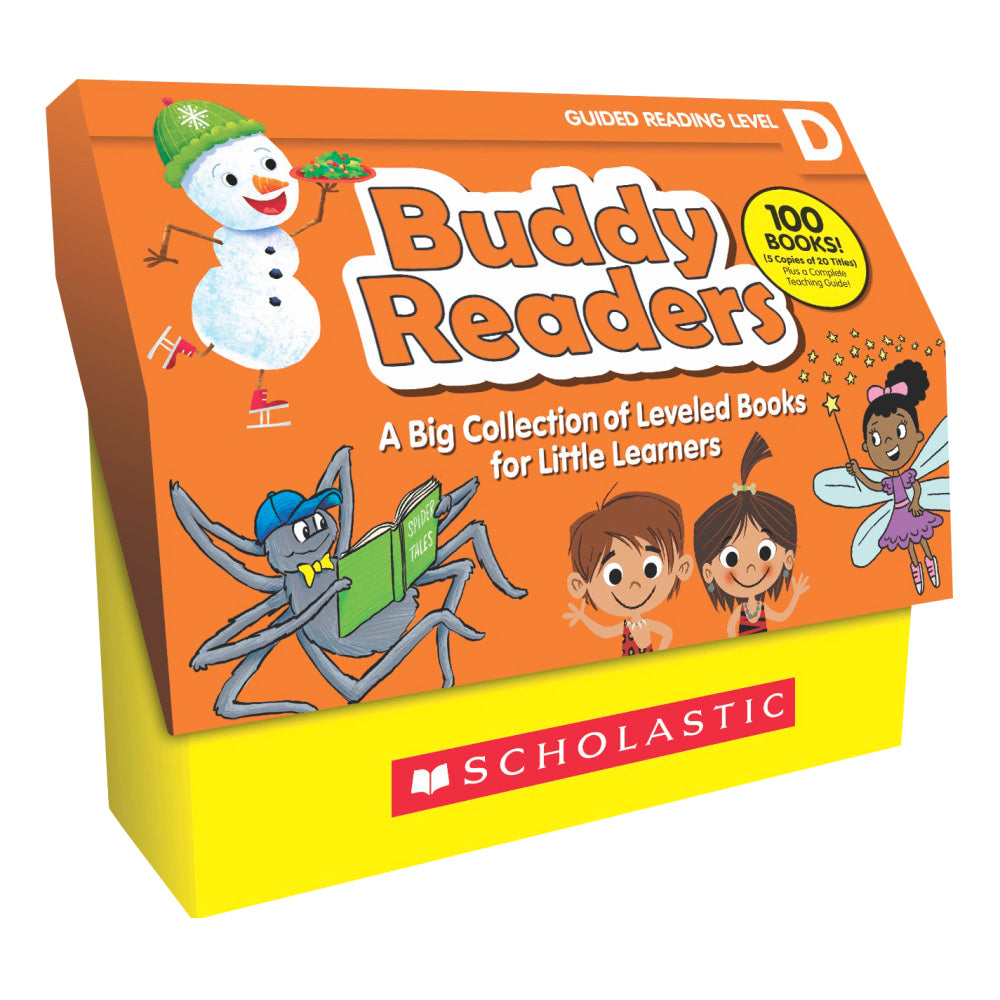 Scholastic Buddy Readers: Level D Books Class Set, Pre-K to 2nd Grade