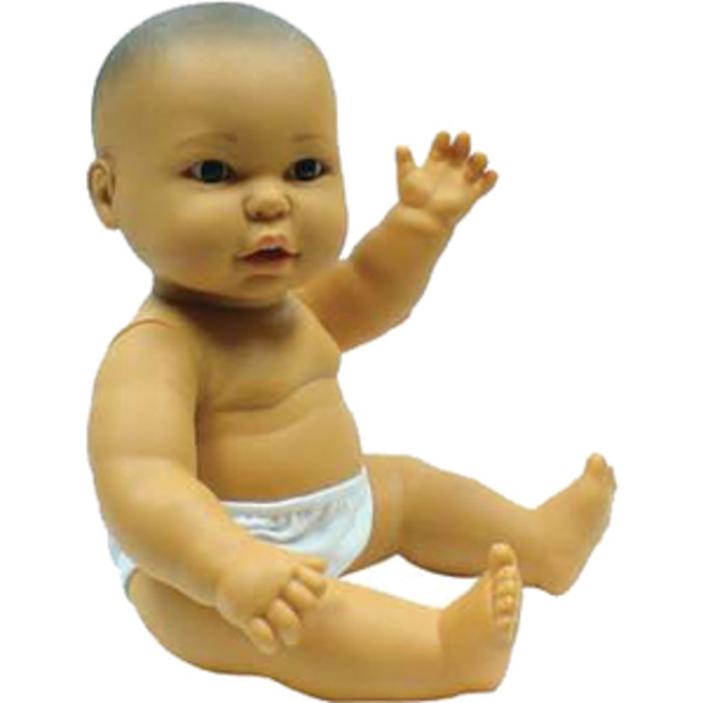 Get Ready Kids Vinyl Baby Doll, Hispanic 17.5in, Gender Neutral