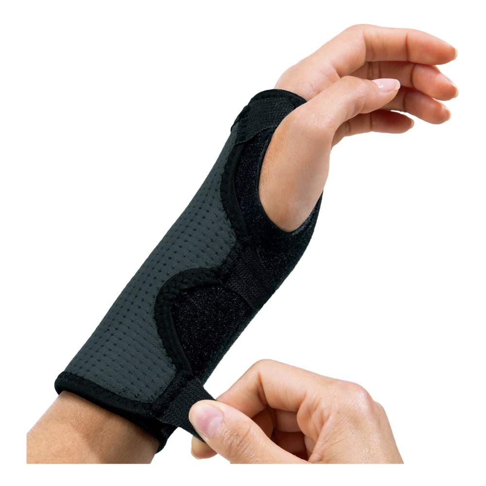 FUTURO Reversible Splint Wrist Brace, 5.5in, Black