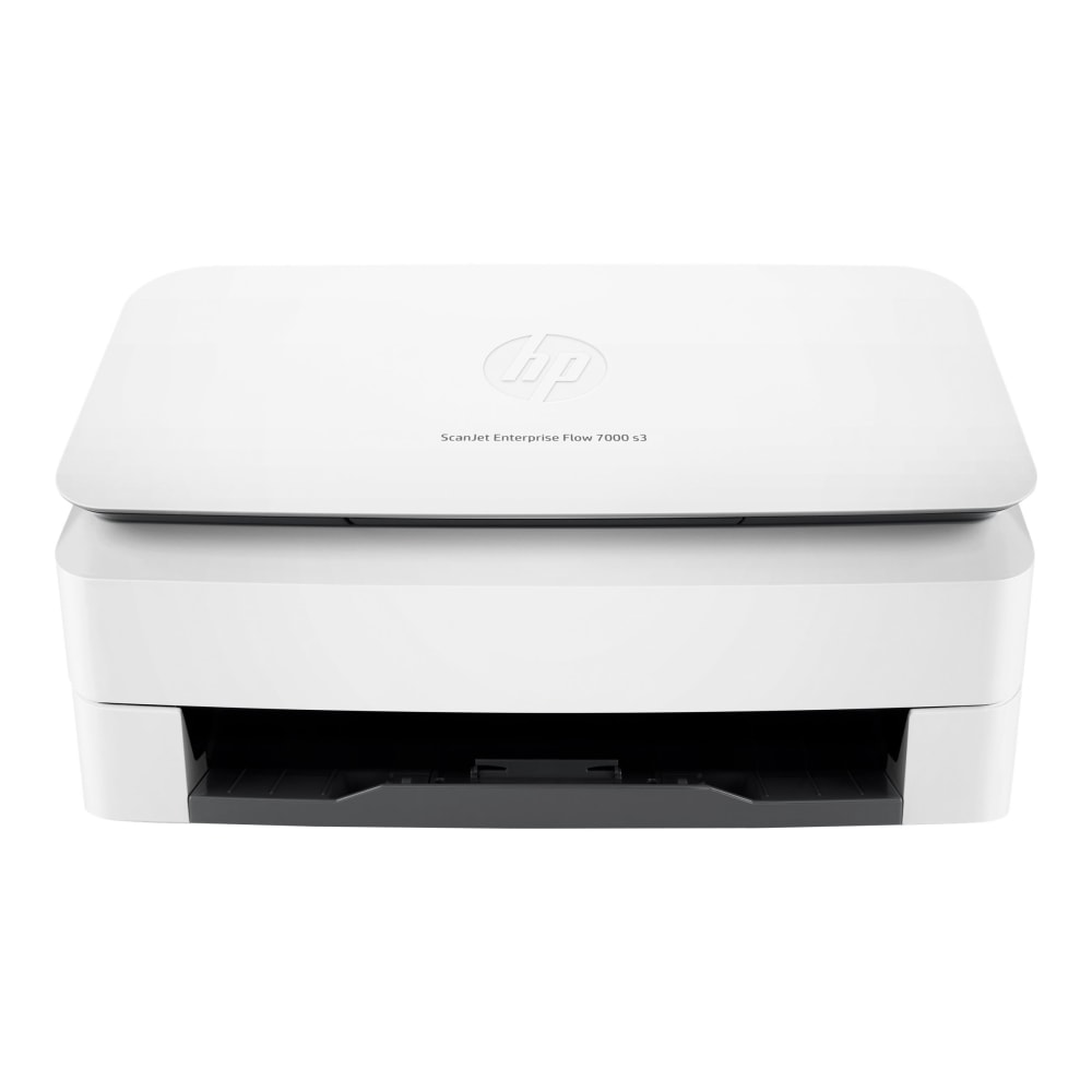 HP ScanJet Enterprise Flow 7000 s3 Sheet-feed Scanner - Document scanner - Contact Image Sensor (CIS) - Duplex - A4/Legal - 600 dpi x 600 dpi - up to 75 ppm (mono) / up to 75 ppm (color) - ADF (80 sheets) - up to 7500 scans per day - USB 3.0, USB 2.0